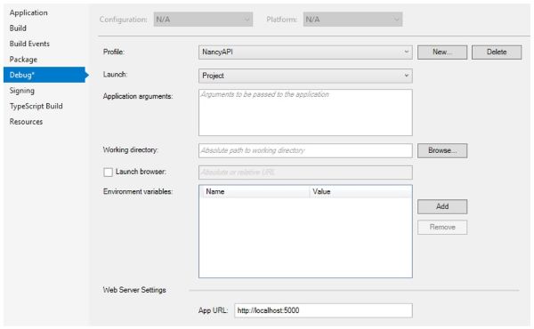 New Blazor Project