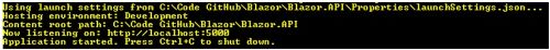New Blazor Project